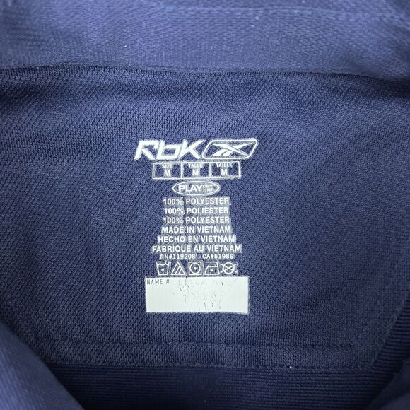 Dallas Cowboys‎ Shirt Mens Medium Blue White Short Sleeve Polo Reebok NFL Y2K - Picture 3 of 15